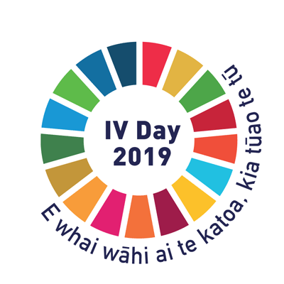 IVDay 2019 logo - Te reo maori